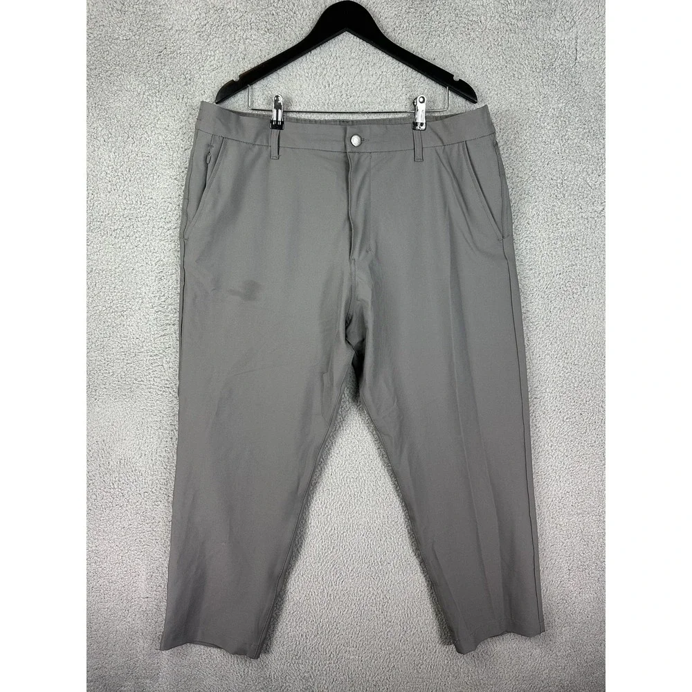 Marc New York Andrew Marc Pants Mens 40x29 Gray Stretch Tech Elastic Waist Rugby - Picture 2 of 10